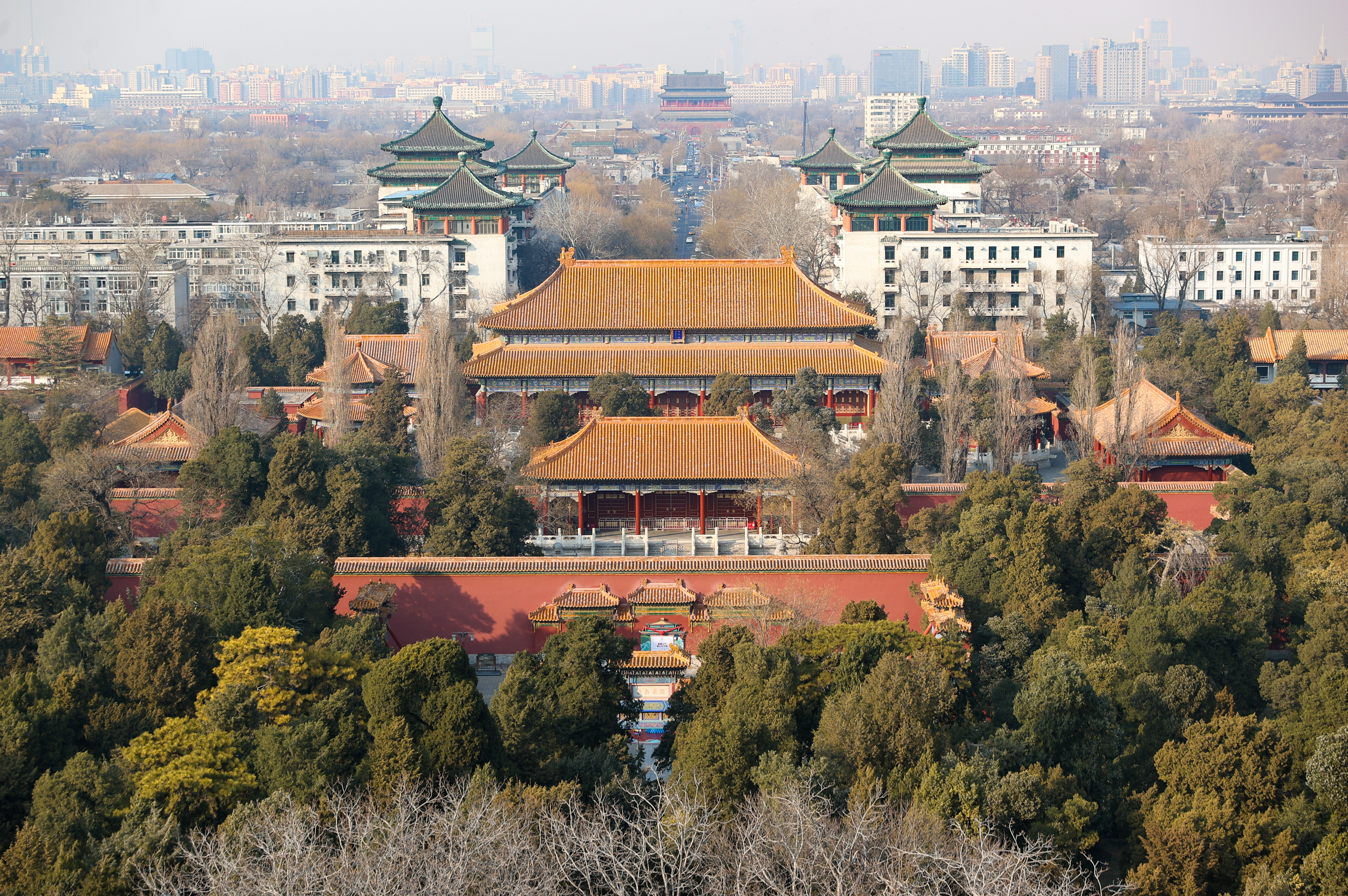 北京中轴线上的寿皇殿建筑群 北京中轴线上的寿皇殿建筑群