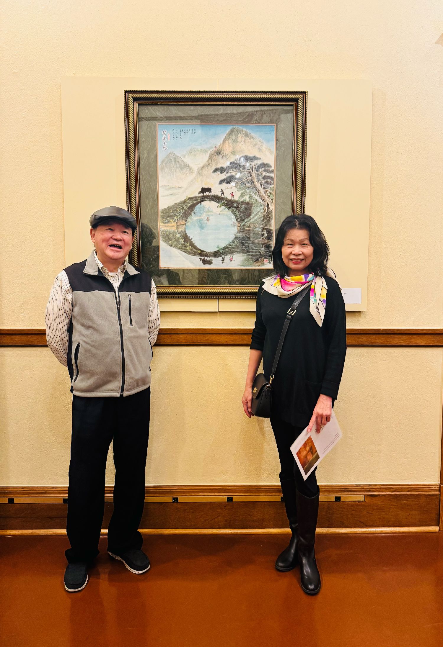 著名画家范融画作亚利桑那艺术家博物馆展出