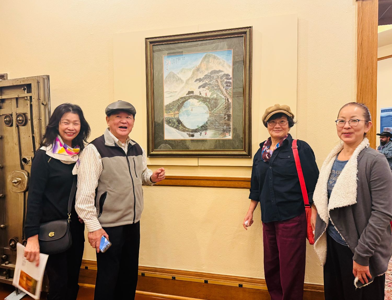 著名画家范融画作亚利桑那艺术家博物馆展出